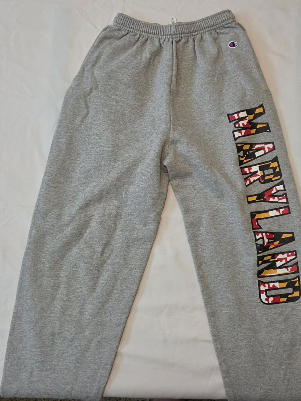 Champion Men’s University of Maryland Sweatpants Size M – UMD Terps – Great Cond